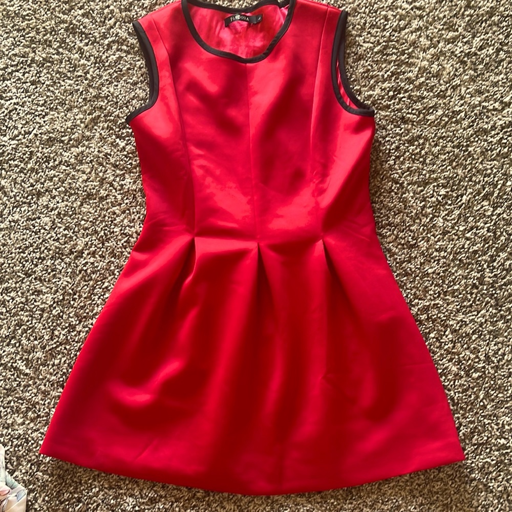 Red dress